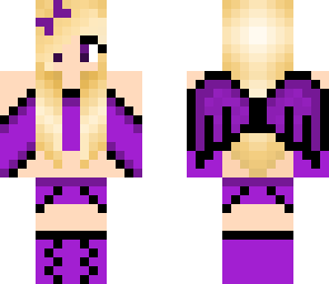 purple dragon girl
