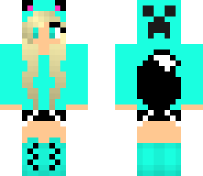 creeper cat fox wolf girl thing