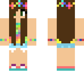 tie dye girl