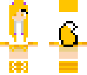 orange wolf girl