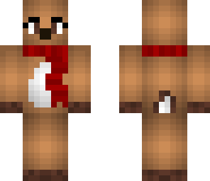 cold reindeer scarf