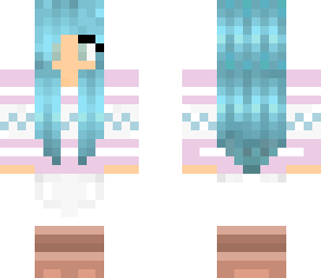 winter girl with no hat