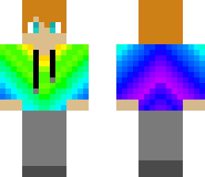 rainbow hoodie