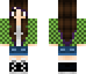 green jacket girl