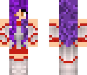asuna yuuki purple hair