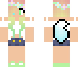 pastel spring wolf