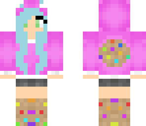 edited rainbow cookie monster