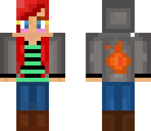 flame girl