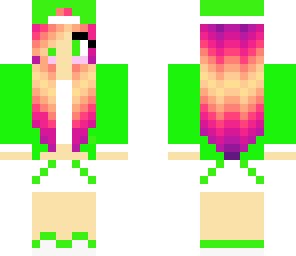 green girl omg