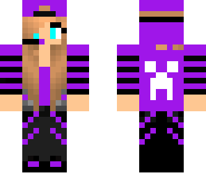 purple creeper girl