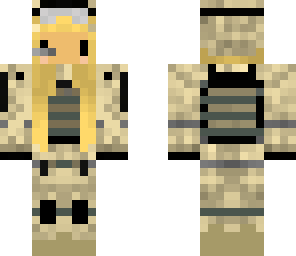 blonde military