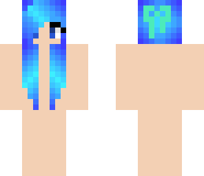 edited blue hayed girl base