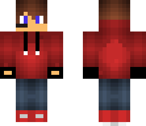 red hoodie gamer