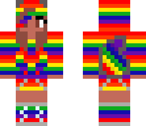 rainbow wolf