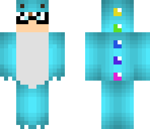 fixed glasses blue dino