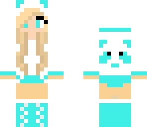 blue panda
