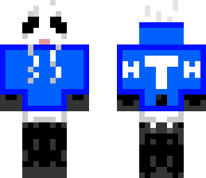 blue panda