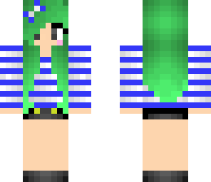 blue girl