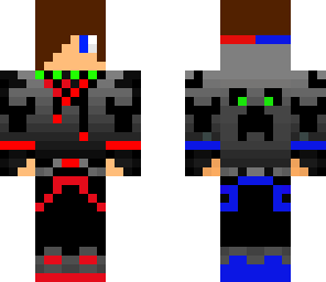 blue'n'red boy