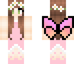 flower fairy girl