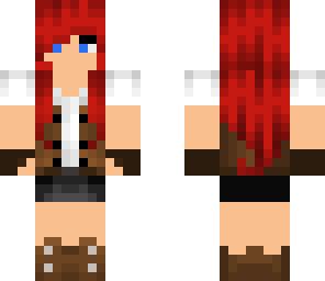 red-haired adventure girl