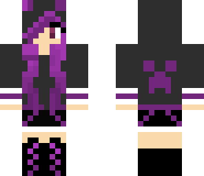 purple creeper girl