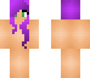 purple shaded hair