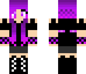 ender girl with mic