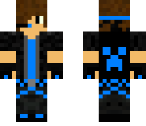 blue gamer boy