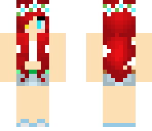 red hair cute hipster girl
