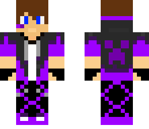 purple hoodie