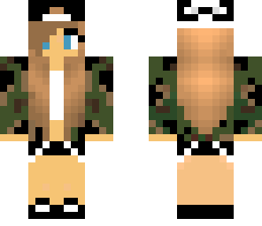 camoflauge girl