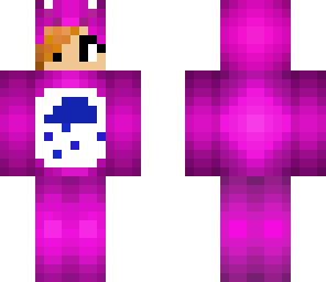 Pink AngieBear | Minecraft Skin