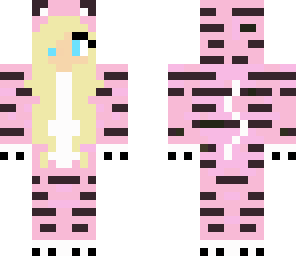 girly tiger onesie