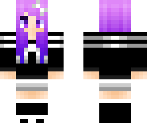 school girl_white-black