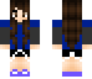 blue gamer outfit