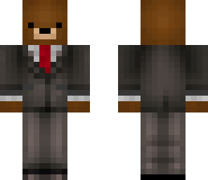 bear in a suit