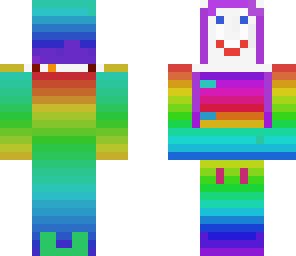 rainbow girl