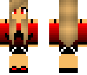 red ombre moustache