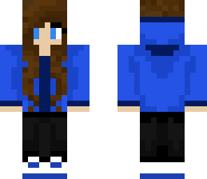 girl with a blue hoodie edited