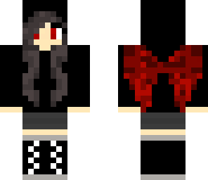 girl with devil wings