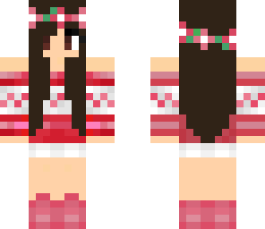 pink sweater girl