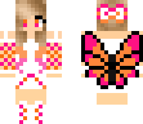 pink and orange fairy