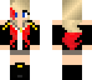 red tip goth girl