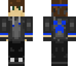 blue kid hoodie
