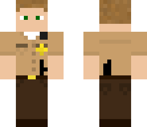 green-eyed cop