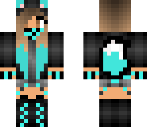 girl ninja wolf reupload