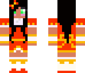 my minecraft lolita custom skin halloween style