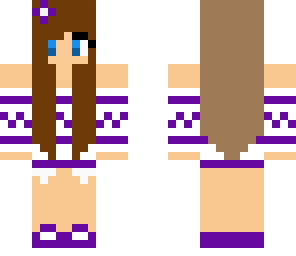 purple girl