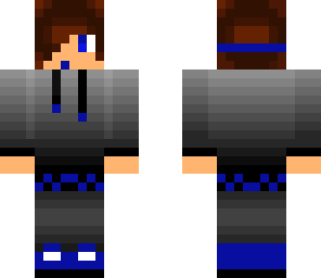 blue gamer boy